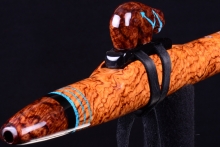 Honduran Rosewood Root Burl Native American Flute, Minor, Mid A-4, #H15C